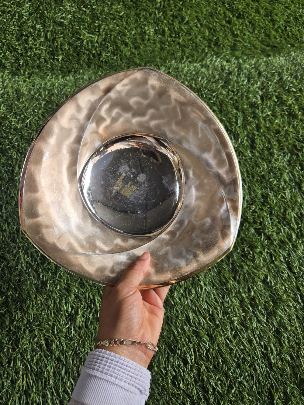 Mid Century WMF IKORA Germany Silverplated Footed Bowl, 10.75 ...